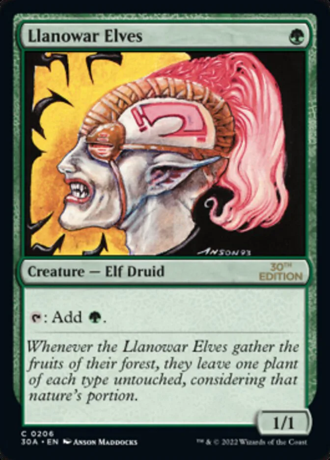 Llanowar Elves image 25