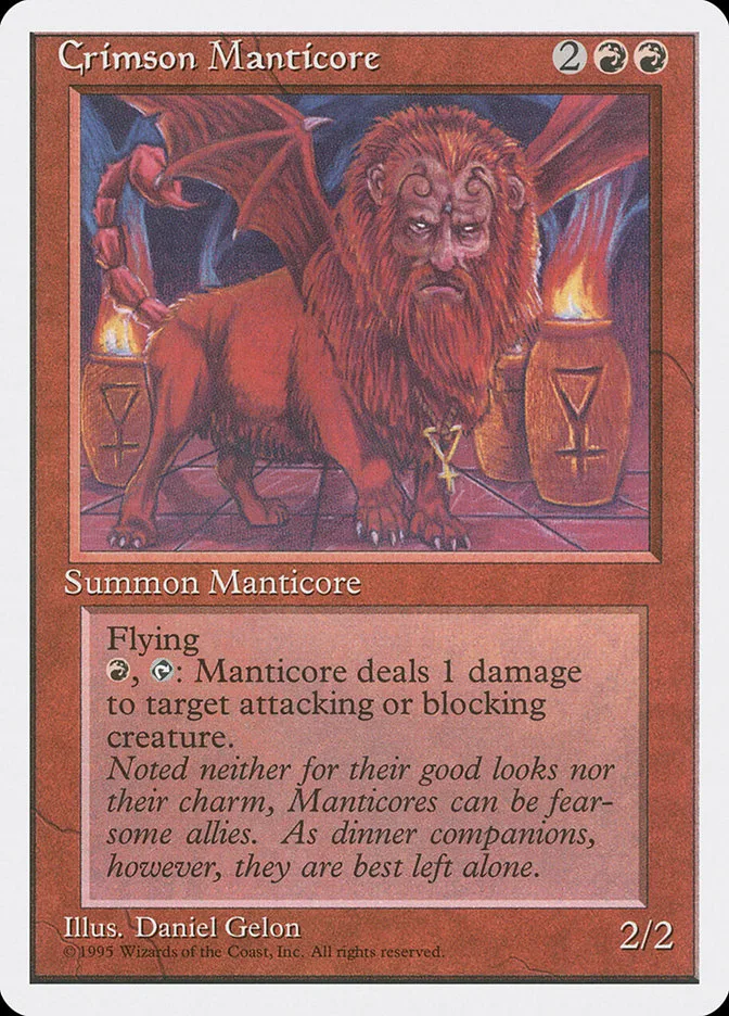 Crimson Manticore image 3