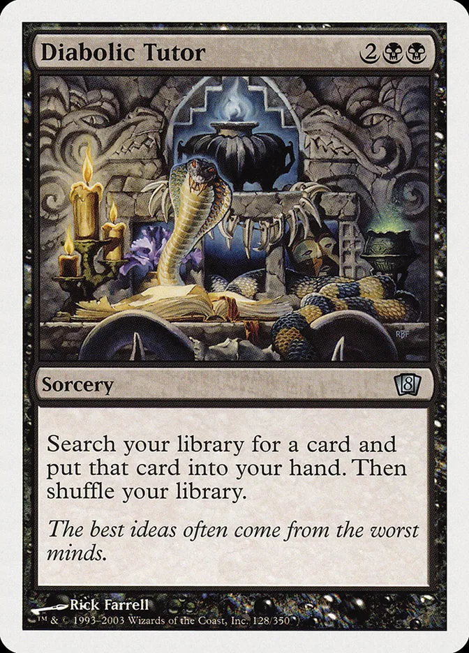 Diabolic Tutor image 12