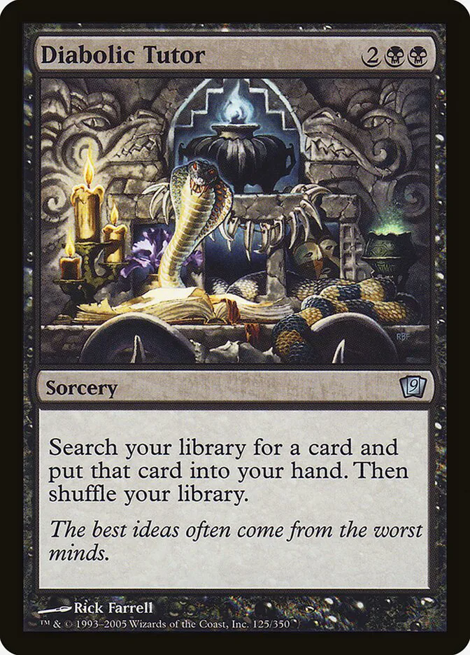 Diabolic Tutor image 11