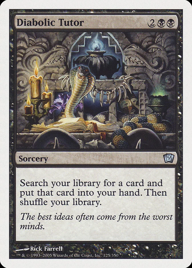 Diabolic Tutor image 10