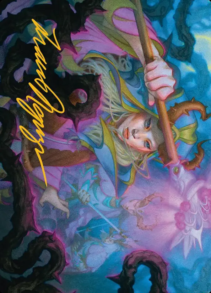 Stoic Grove-Guide // Stoic Grove-Guide â€” Lorwyn Eclipsed Art Series