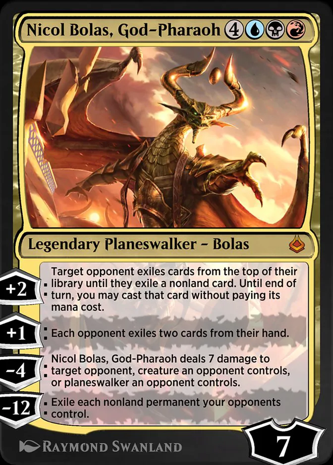 Nicol Bolas, God-Pharaoh image 5