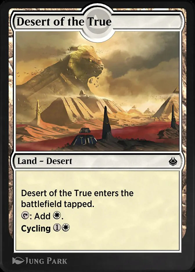 Desert of the True