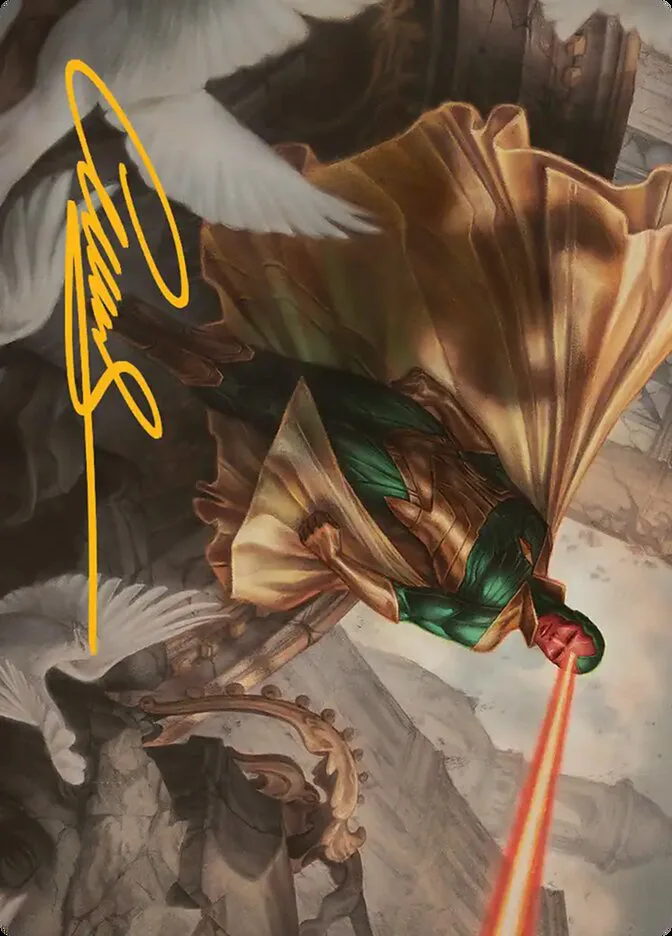 The Vision // The Vision â€” Marvel Super Heroes Art Series