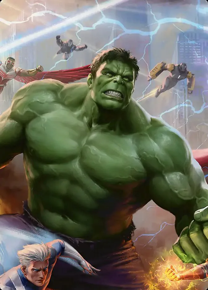 Hulk, Always Angry // Hulk, Always Angry â€” Marvel Super Heroes Art Series