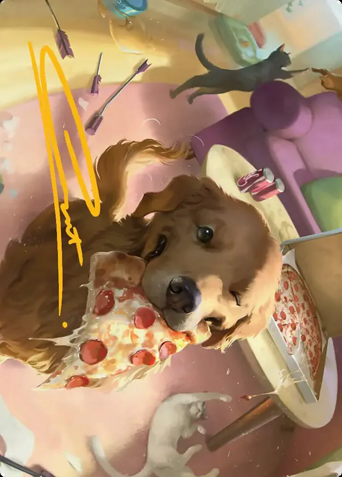Lucky the Pizza Dog // Lucky the Pizza Dog image 1