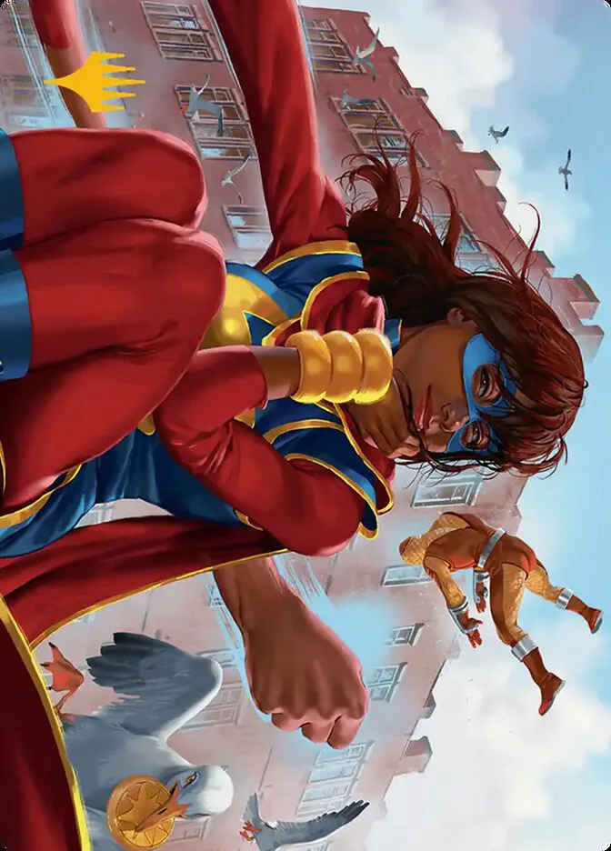 Ms. Marvel, Kamala Khan // Ms. Marvel, Kamala Khan â€” Marvel Super Heroes Art Series