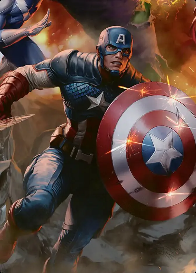 Captain America, Unbowed // Captain America, Unbowed image 1