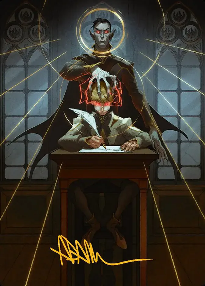 Vampiric Tutor // Vampiric Tutor â€” Secrets of Strixhaven Art Series