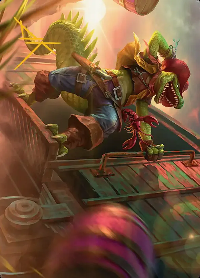 Leatherhead, Iron Gator // Leatherhead, Iron Gator â€” Teenage Mutant Ninja Turtles Art Series