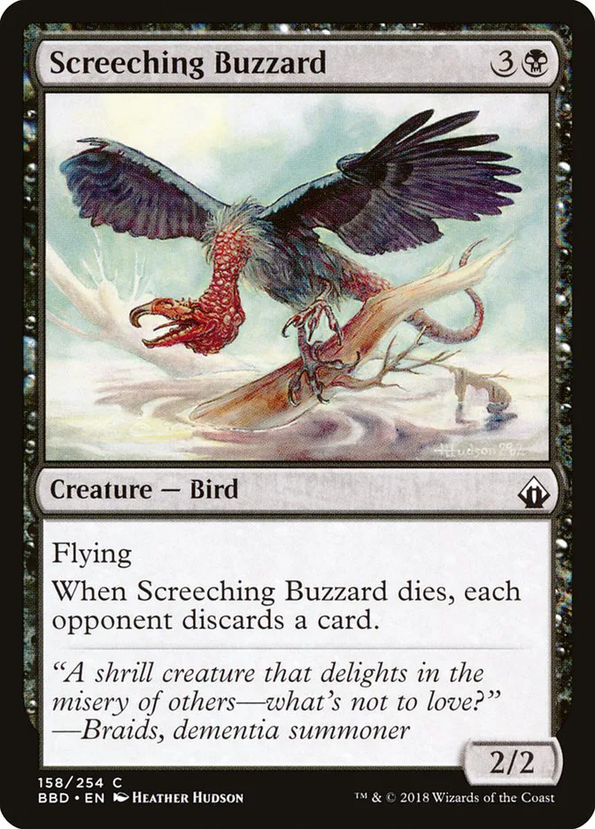 Screeching Buzzard image 1