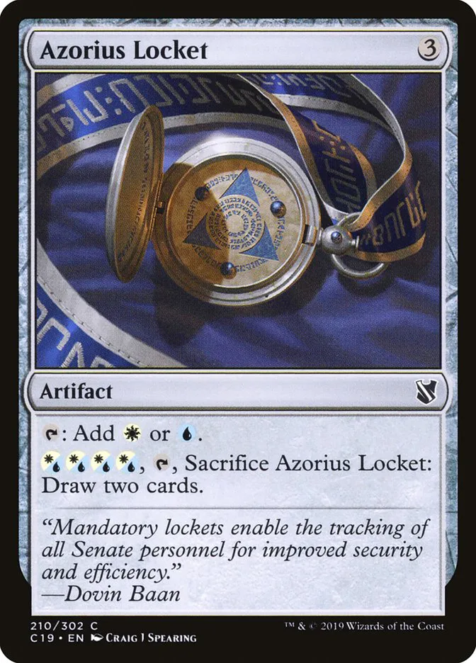 Azorius Locket image 2