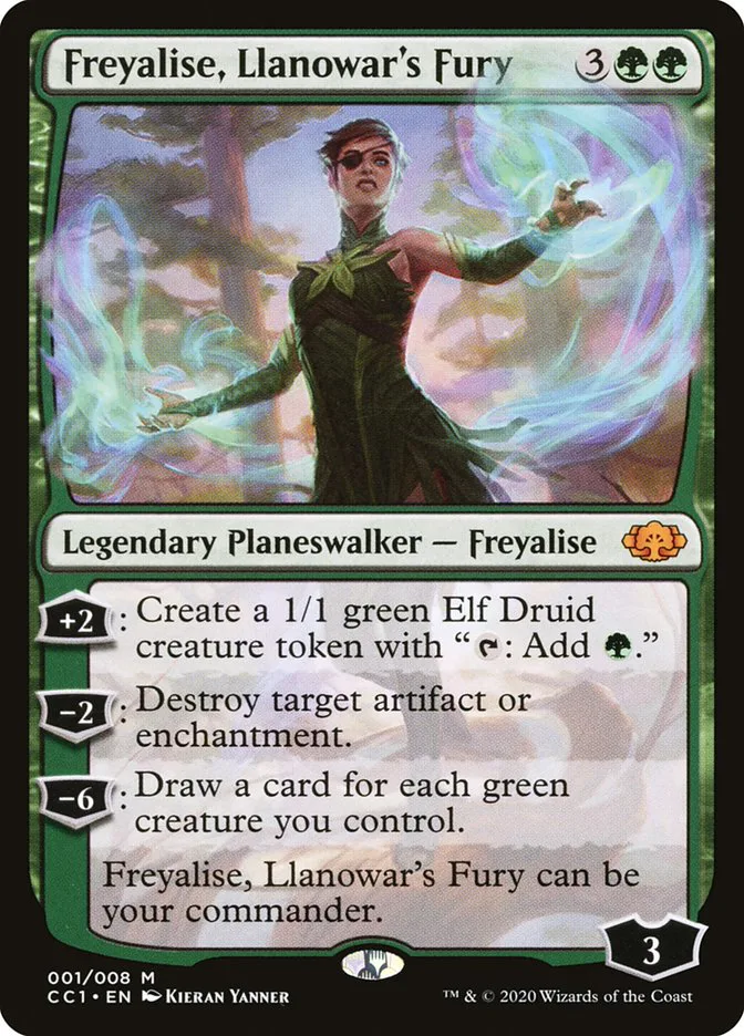 Freyalise, Llanowar's Fury image 1