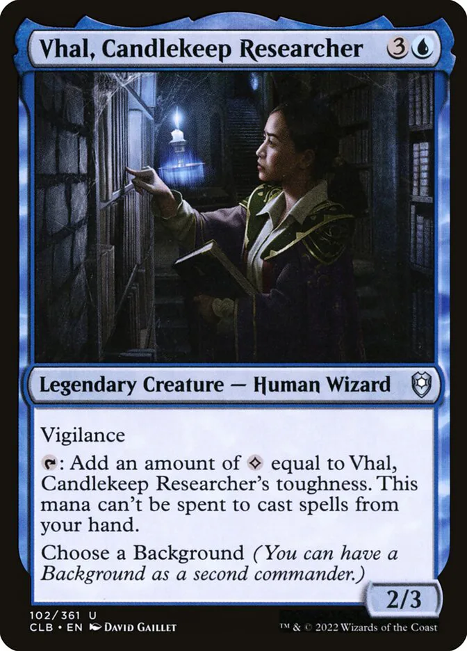 Vhal, Candlekeep Researcher image 1