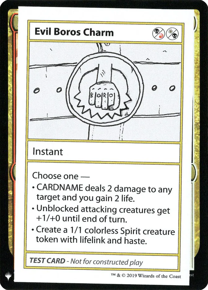 Evil Boros Charm