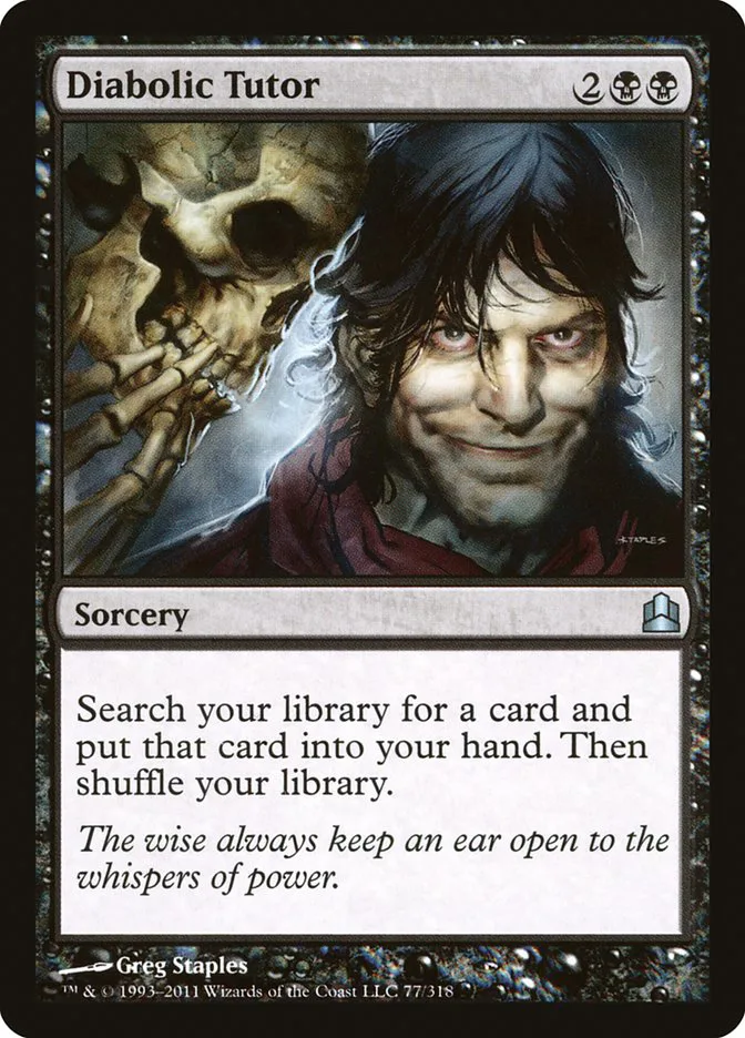 Diabolic Tutor image 5