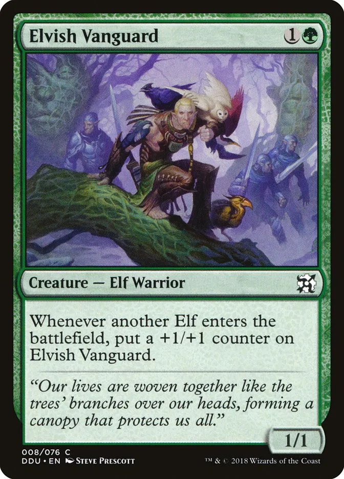 Elvish Vanguard image 1