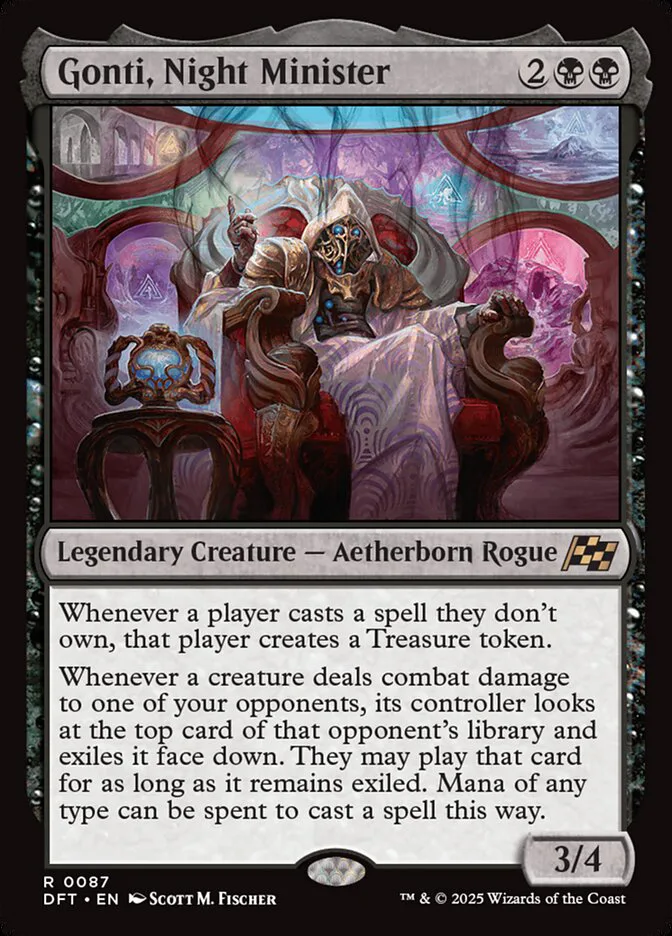 Gonti, Night Minister image 1