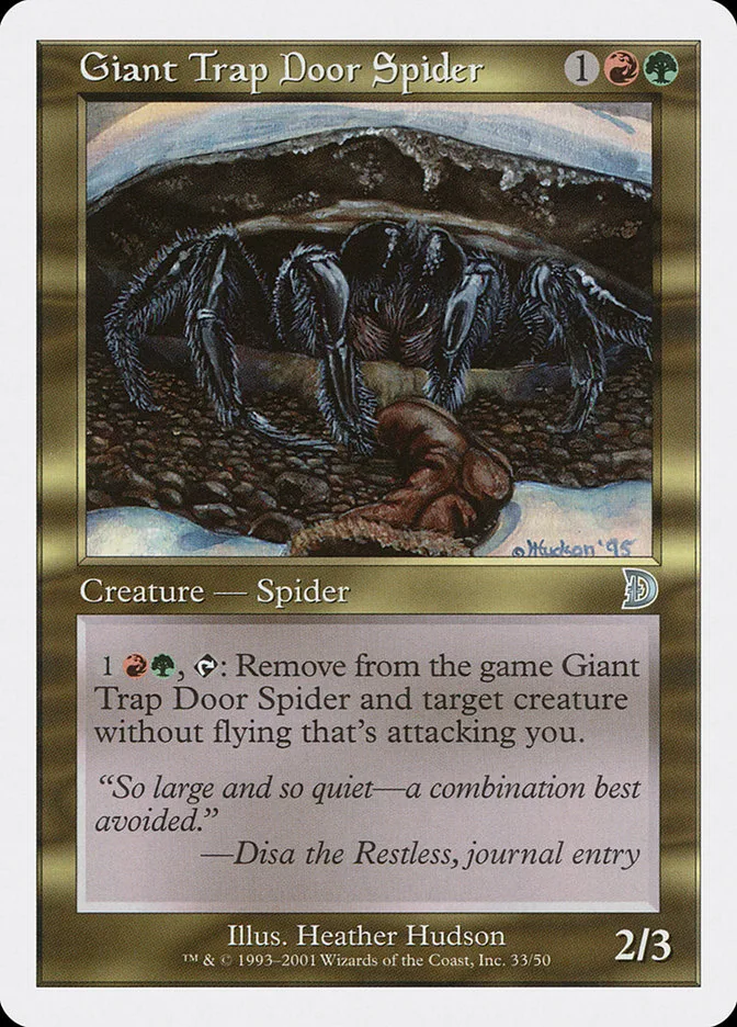 Giant Trap Door Spider image 1