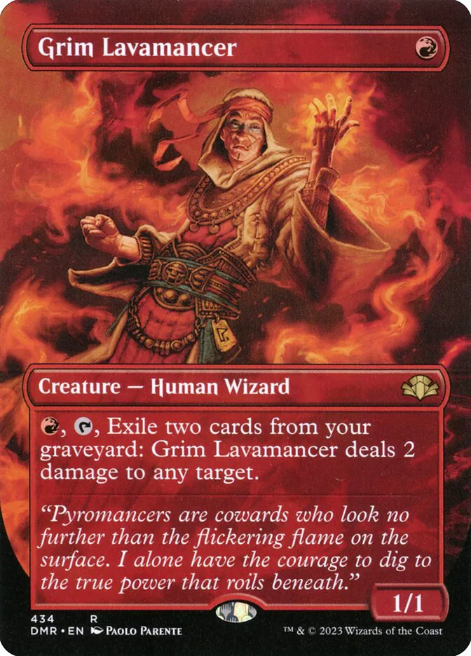 Grim Lavamancer image 10