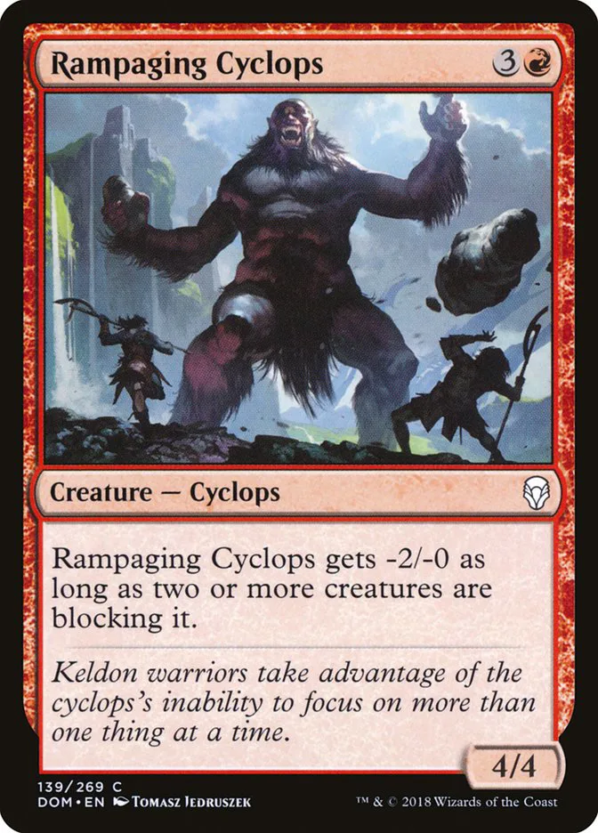 Rampaging Cyclops image 1