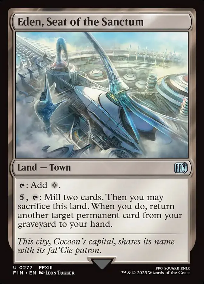 Eden, Seat of the Sanctum