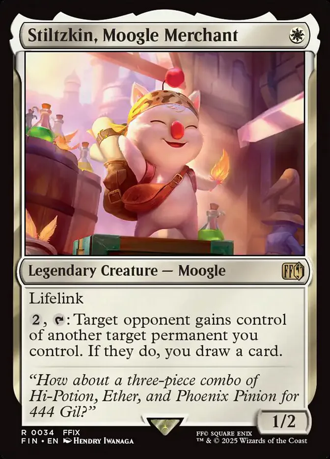 Stiltzkin, Moogle Merchant image 1