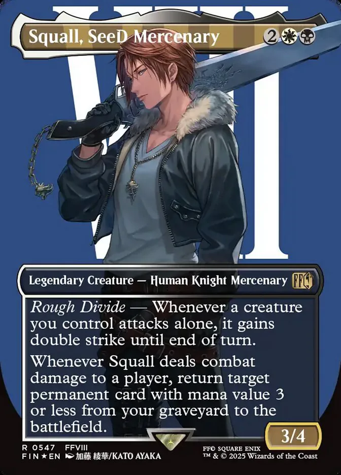 Squall, SeeD Mercenary