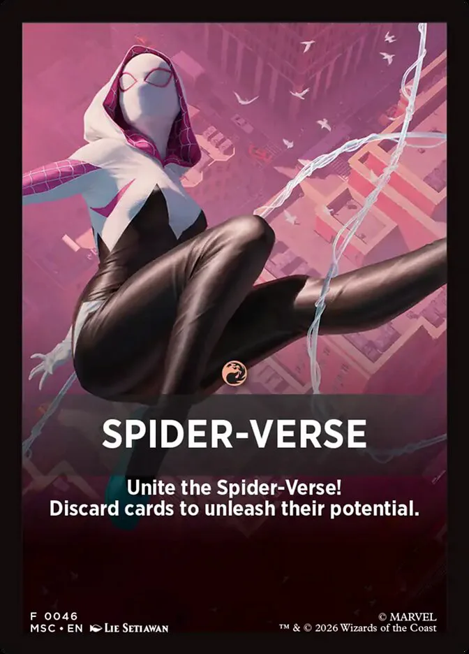 Spider-Verse â€” Marvel Super Heroes Jumpstart Front Cards