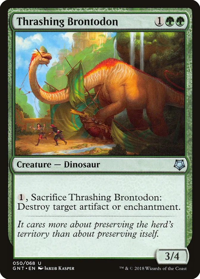 Thrashing Brontodon image 1