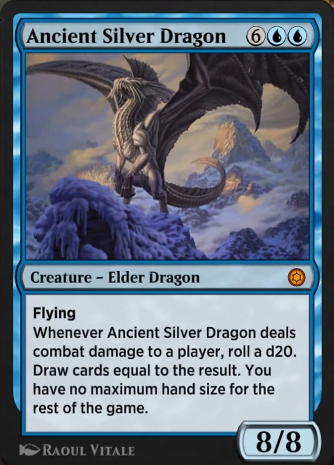 Ancient Silver Dragon image 3