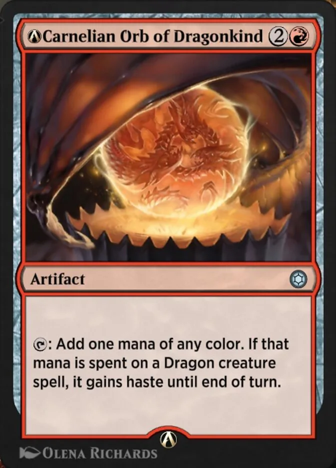 A-Carnelian Orb of Dragonkind image 1