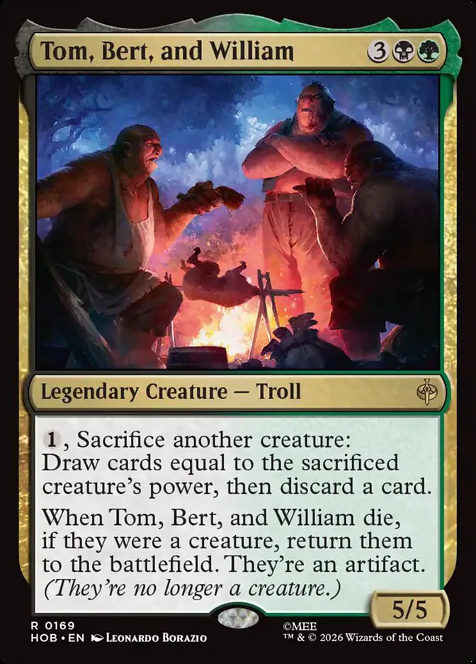 Tom, Bert, and William â€” The Hobbit