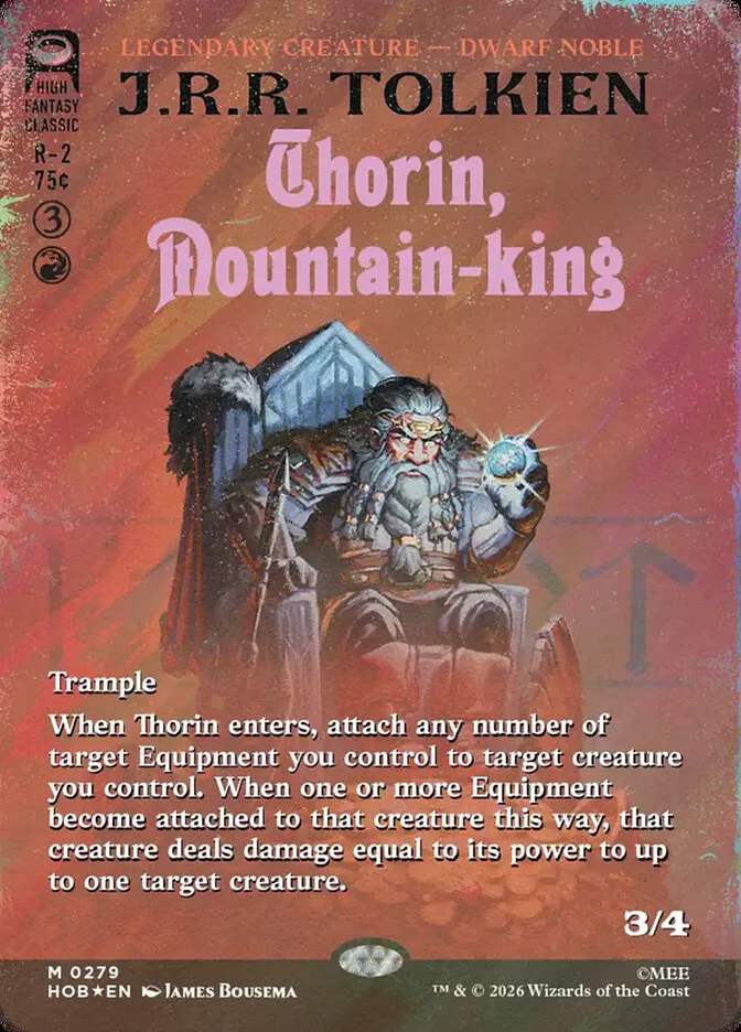 Thorin, Mountain-king â€” The Hobbit