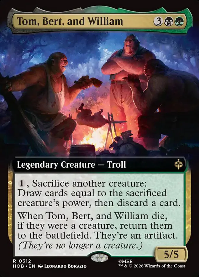 Tom, Bert, and William â€” The Hobbit