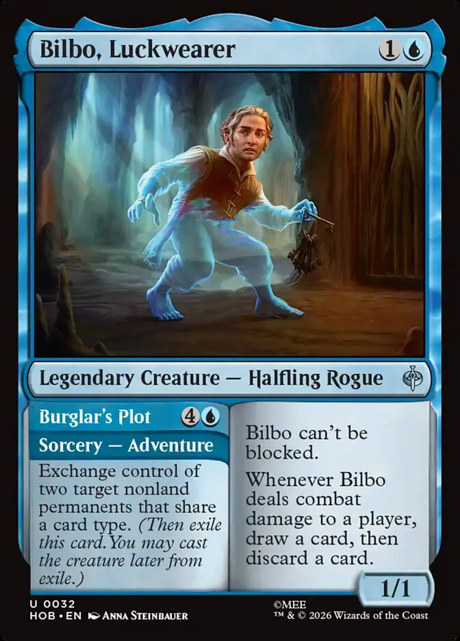 Bilbo, Luckwearer // Burglar's Plot â€” The Hobbit