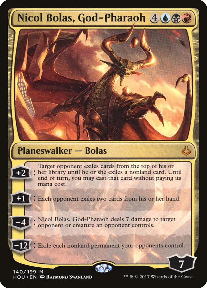 Nicol Bolas, God-Pharaoh image 1
