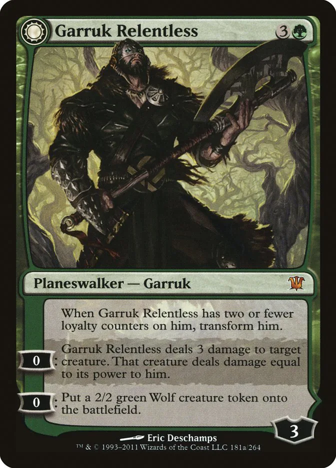 Garruk Relentless // Garruk, the Veil-Cursed image 3