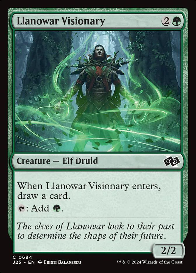 Llanowar Visionary image 3