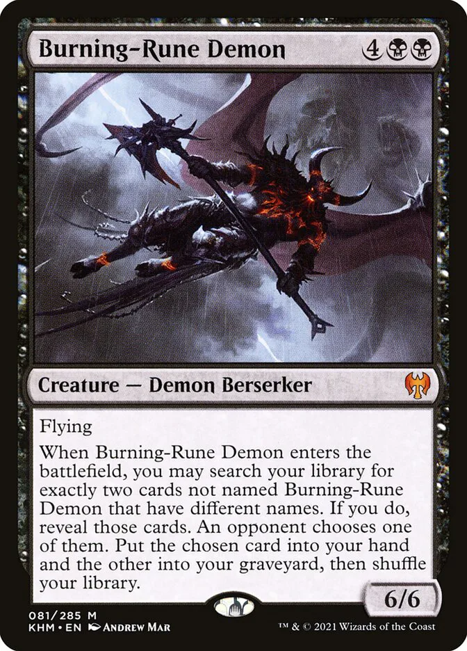 Burning-Rune Demon image 1