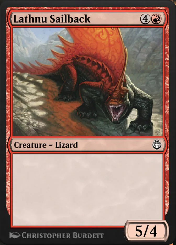 Lathnu Sailback image 2