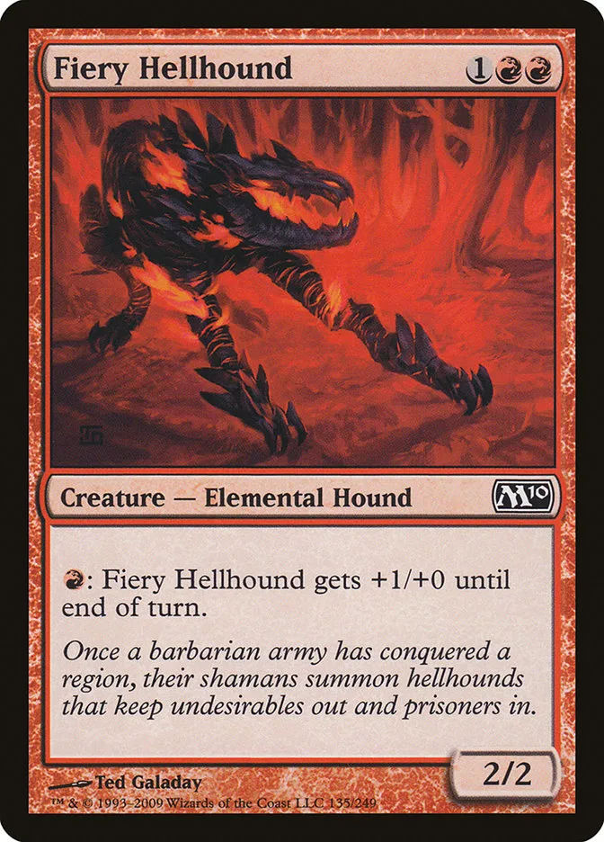Fiery Hellhound image 3