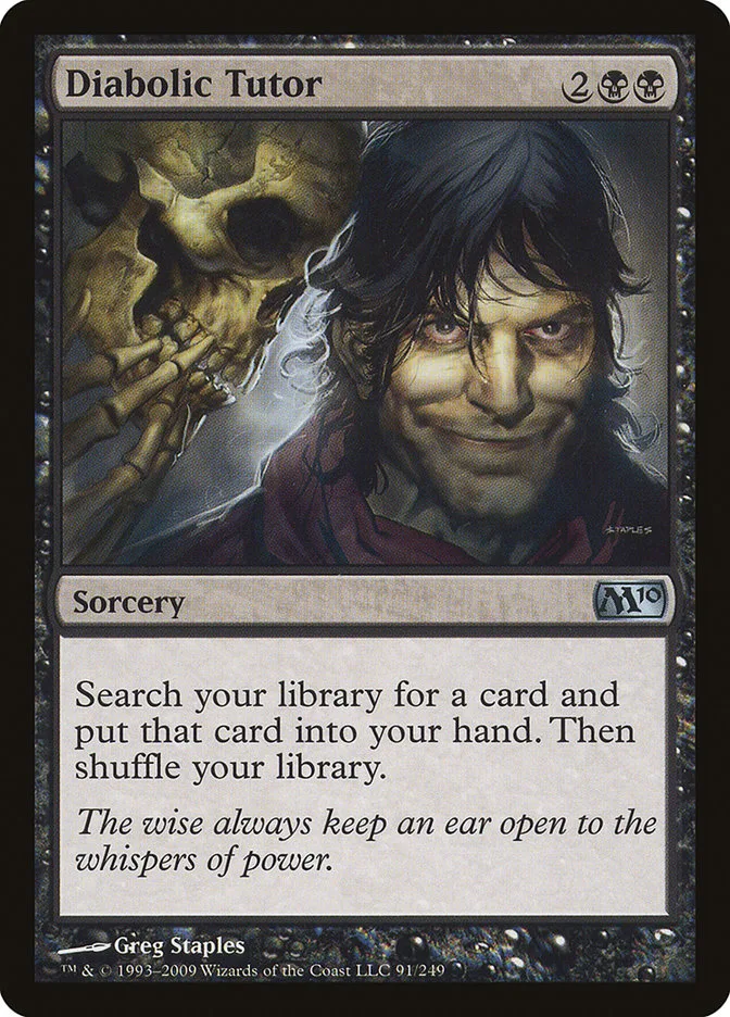 Diabolic Tutor image 6