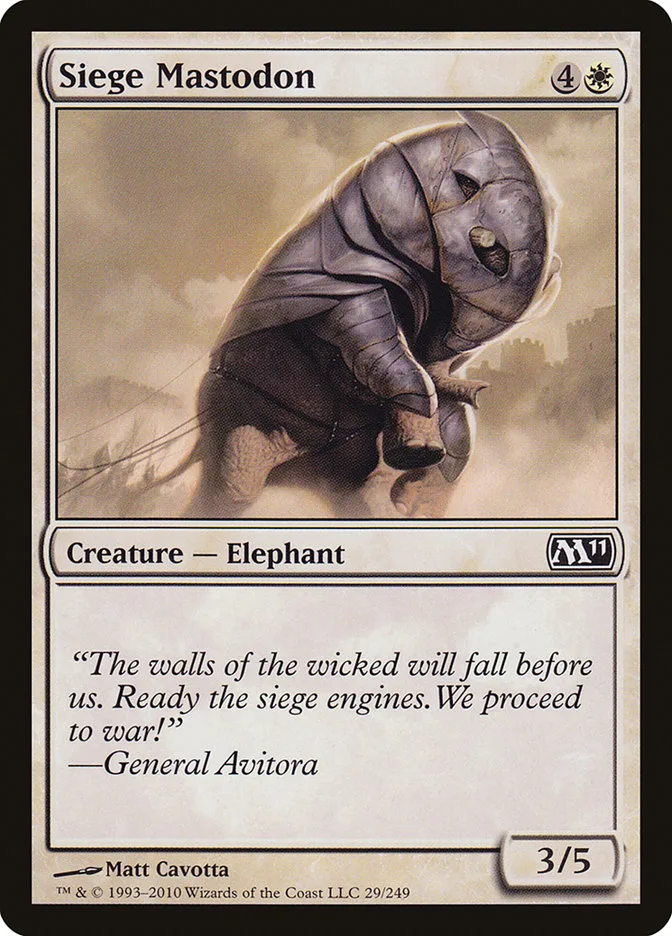 Siege Mastodon image 1