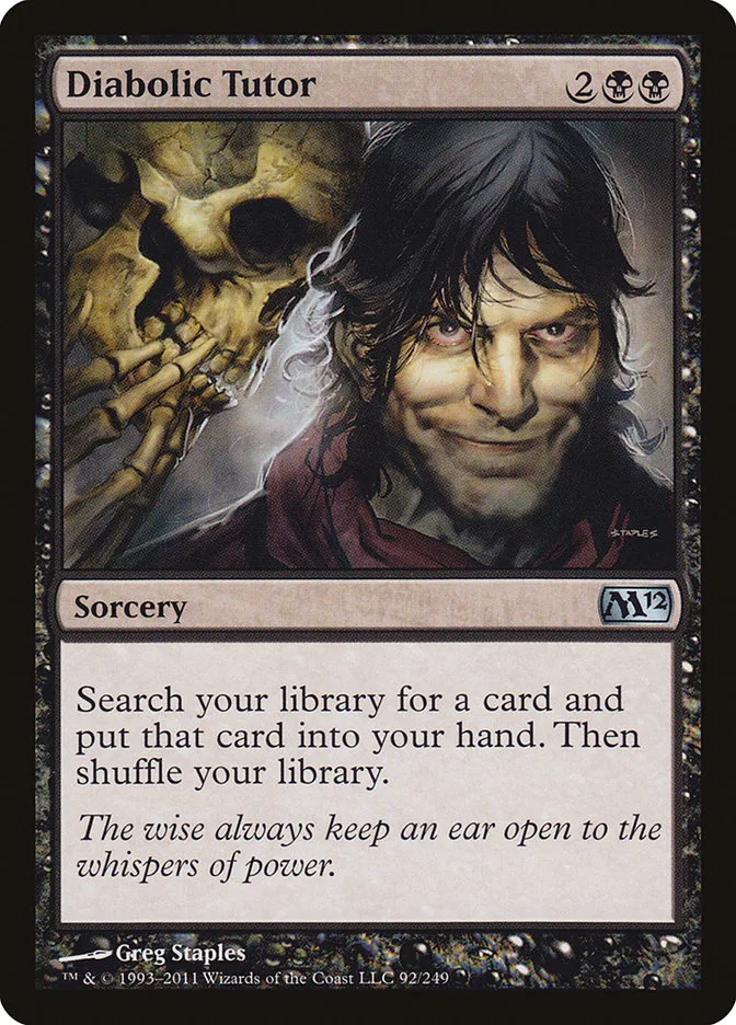 Diabolic Tutor image 7