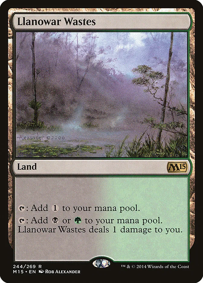 Llanowar Wastes image 3