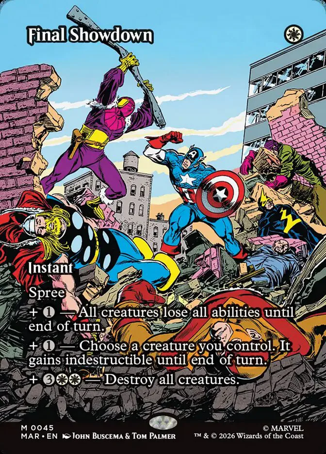 Final Showdown â€” Marvel Universe