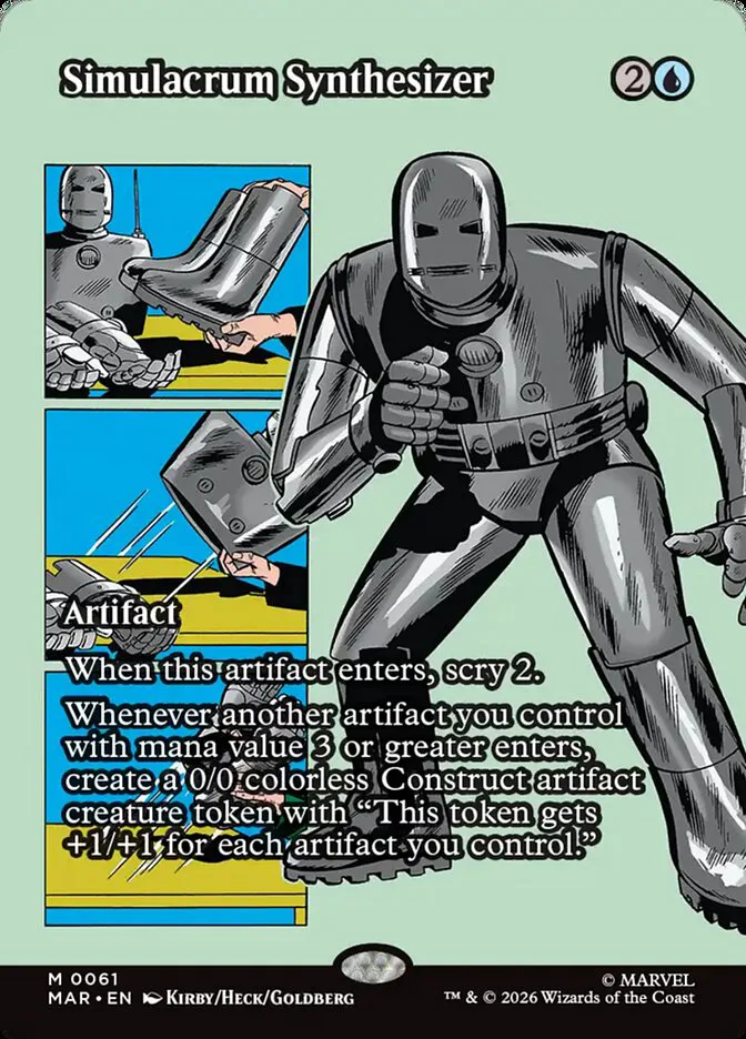 Simulacrum Synthesizer â€” Marvel Universe