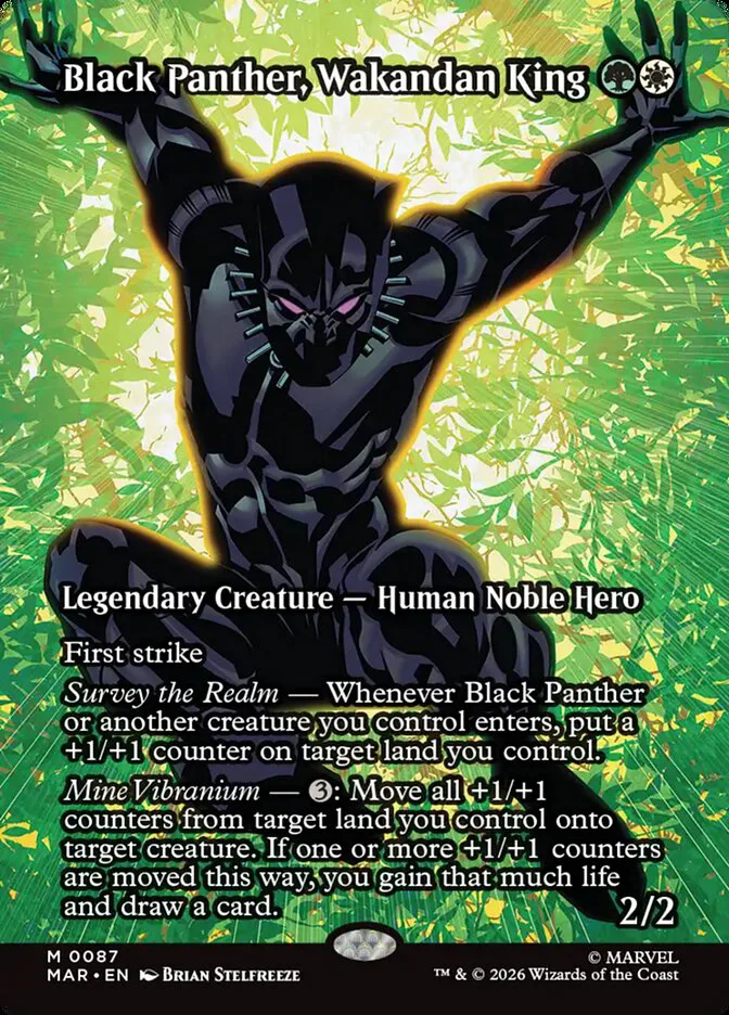 Black Panther, Wakandan King â€” Marvel Universe